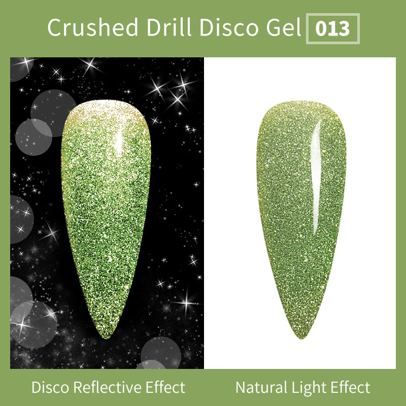 Glitter sequins laser gradient nail polish glue