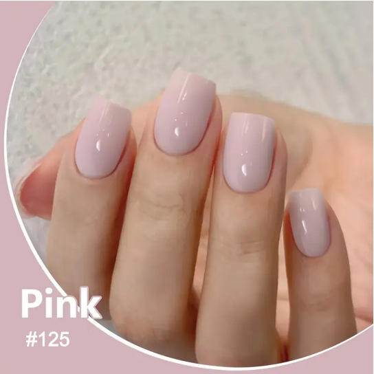 RISYAL Color Square Bottle No. 125---New Popular Semi-Permanent Nail Gel LED Nail Salon DIY Nail Art