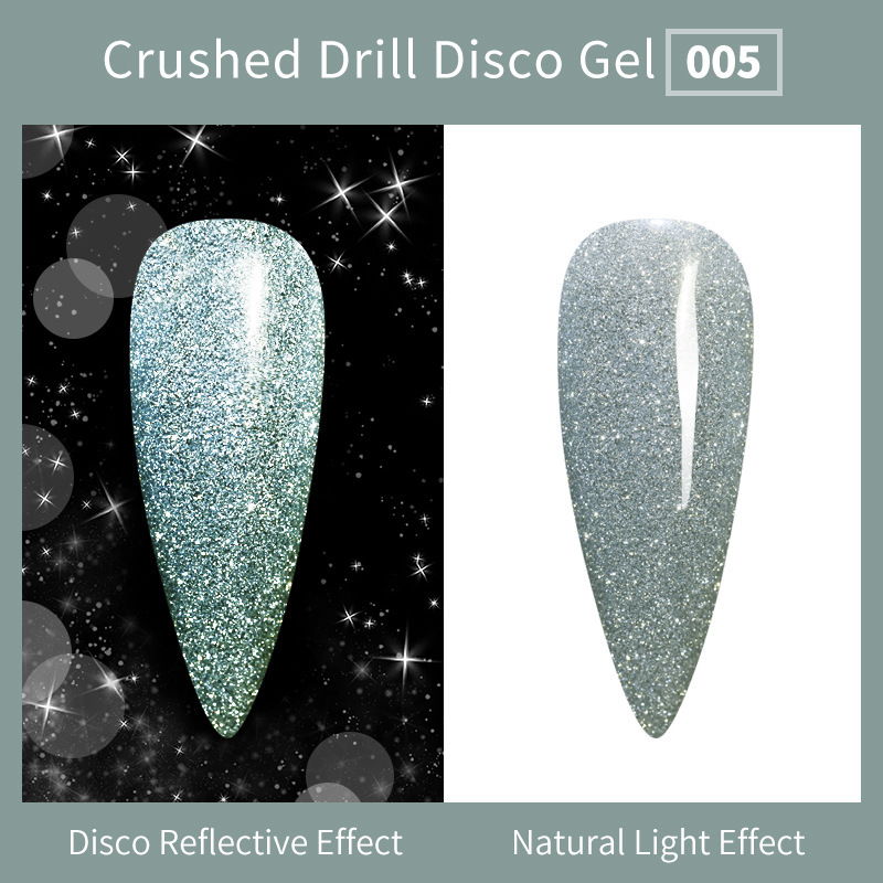 Glitter sequins laser gradient nail polish glue