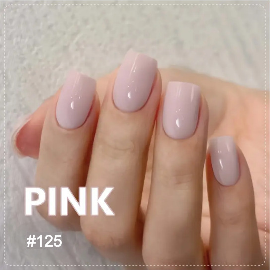 RISYAL Color Square Bottle No. 125---New Popular Semi-Permanent Nail Gel LED Nail Salon DIY Nail Art
