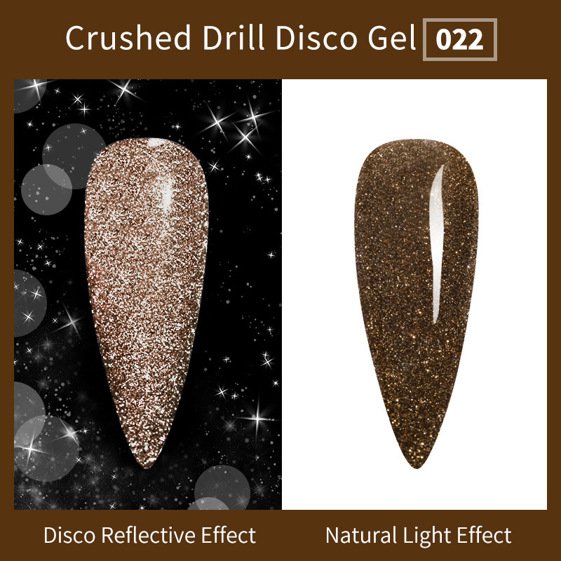 Glitter sequins laser gradient nail polish glue