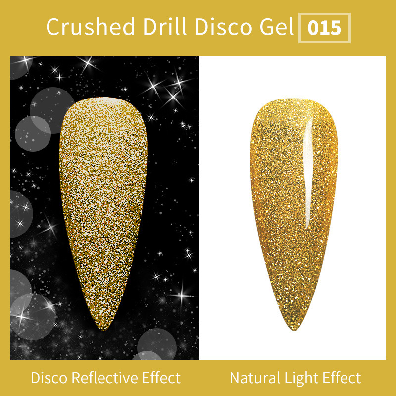 Glitter sequins laser gradient nail polish glue