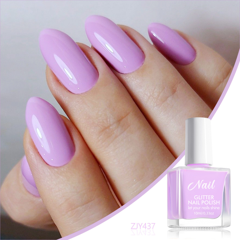 No-bake water-based nail polish no-bake quick-drying pure color odorless non-peelable long-lasting cross-border children's nail art glue wholesale