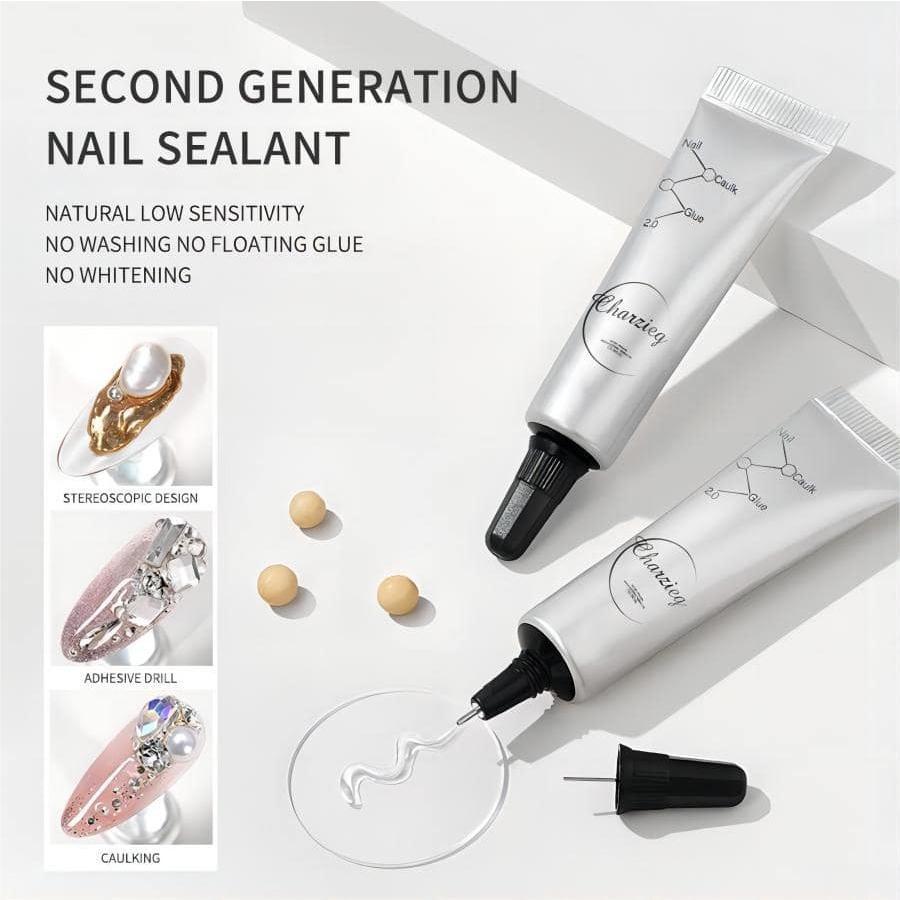 15g caulking glue nail art wash-free sticky diamond glue does not flow light therapy wash-free strong sticky diamond glue special super strong