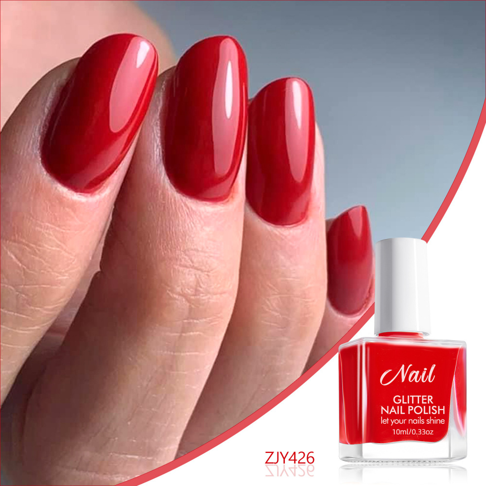 No-bake water-based nail polish no-bake quick-drying pure color odorless non-peelable long-lasting cross-border children's nail art glue wholesale