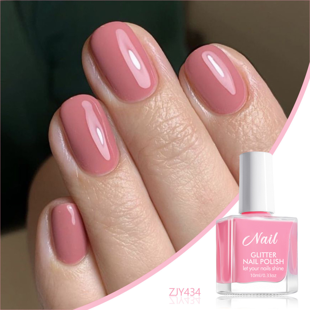 No-bake water-based nail polish no-bake quick-drying pure color odorless non-peelable long-lasting cross-border children's nail art glue wholesale