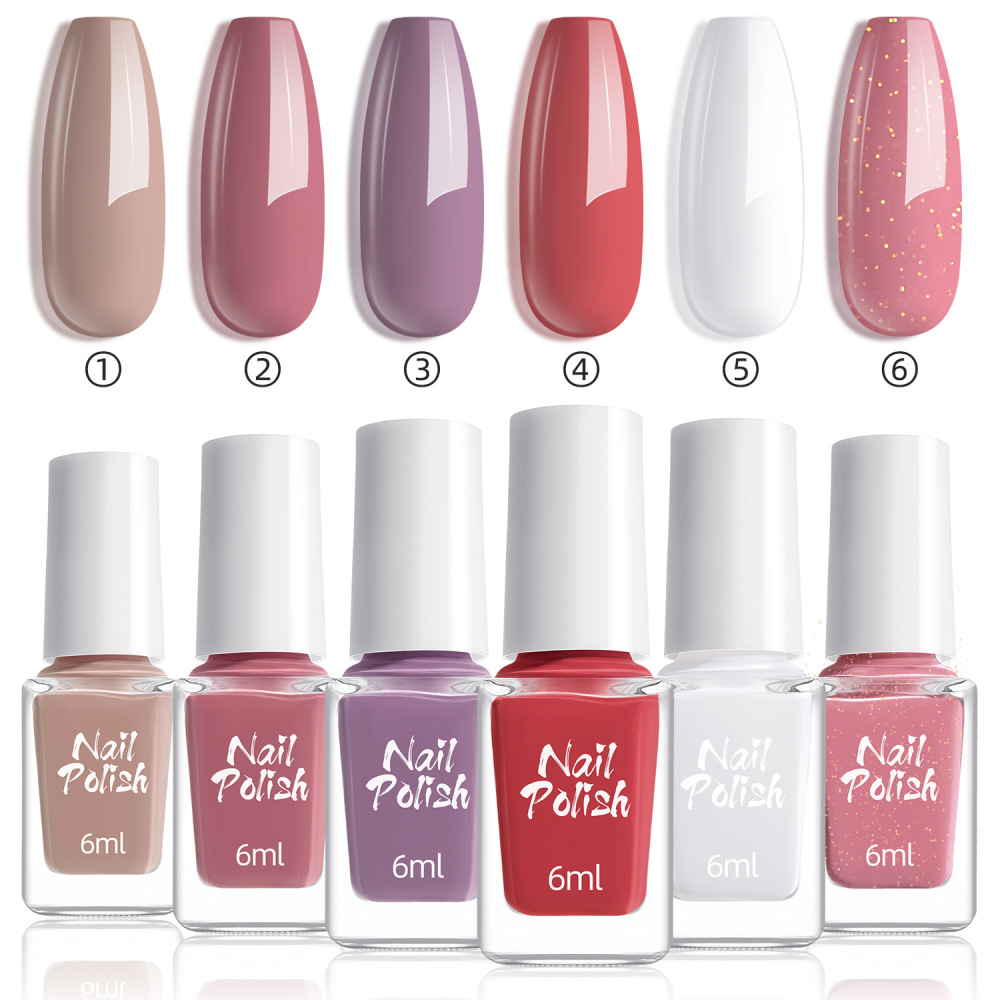 Nail polish for Halloween and Christmas: colorful, dazzling, glittery, trendy, no-bake, water-based, quick-drying, long-lasting.