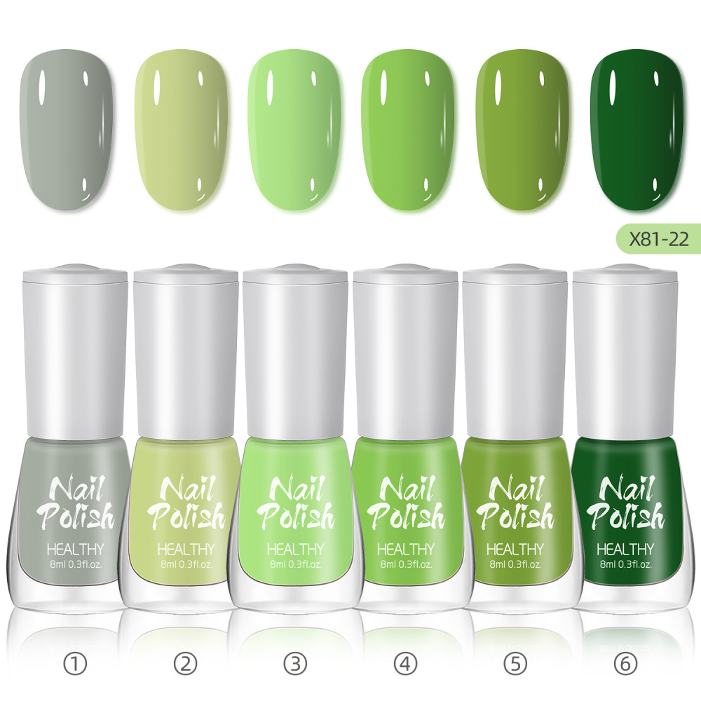 2025 new nail art set water-based no-bake quick-drying long-lasting nude color glitter small set nail polish nail art glitter powder