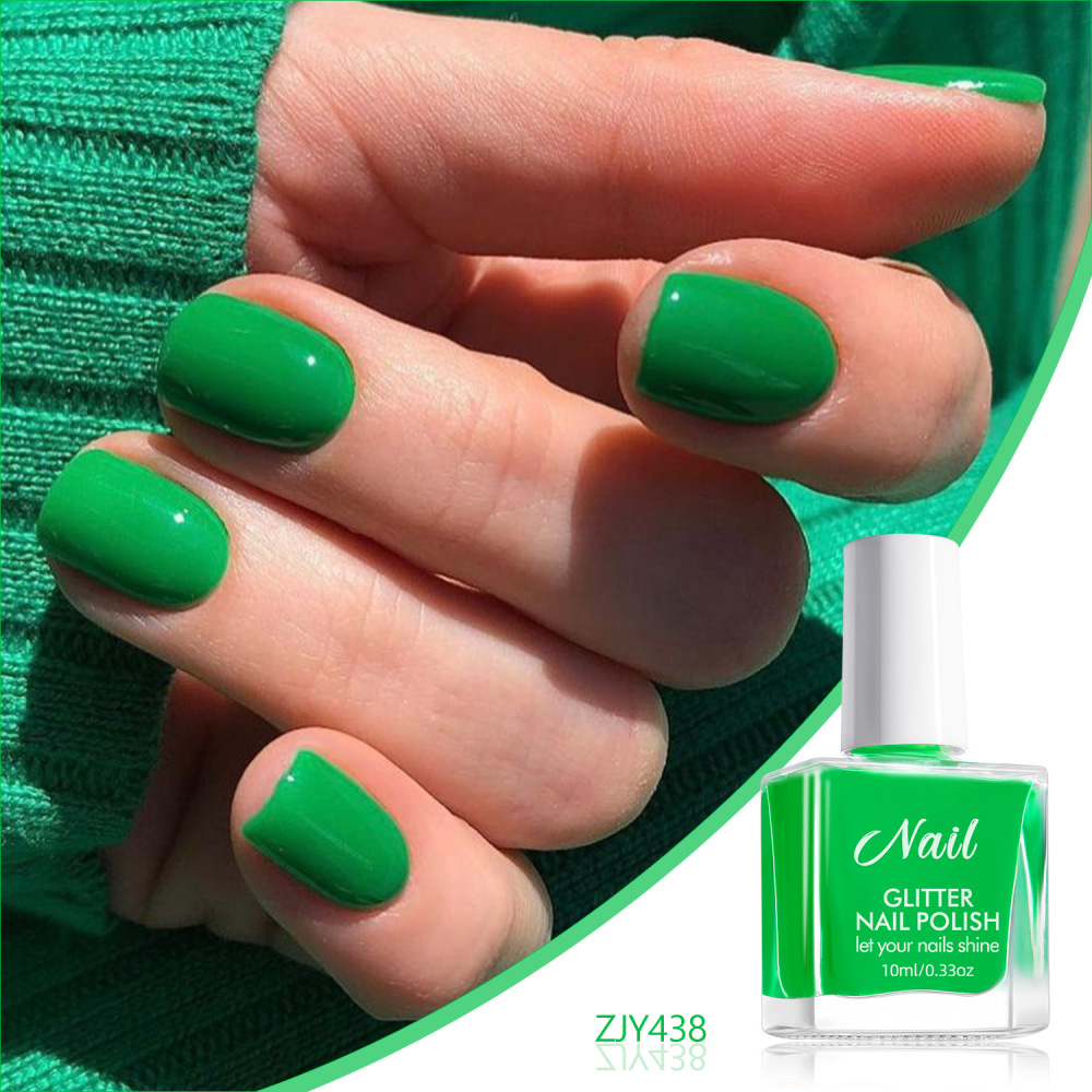 No-bake water-based nail polish no-bake quick-drying pure color odorless non-peelable long-lasting cross-border children's nail art glue wholesale