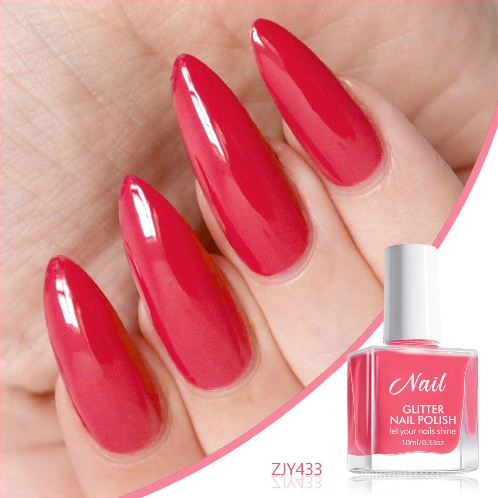 No-bake water-based nail polish no-bake quick-drying pure color odorless non-peelable long-lasting cross-border children's nail art glue wholesale