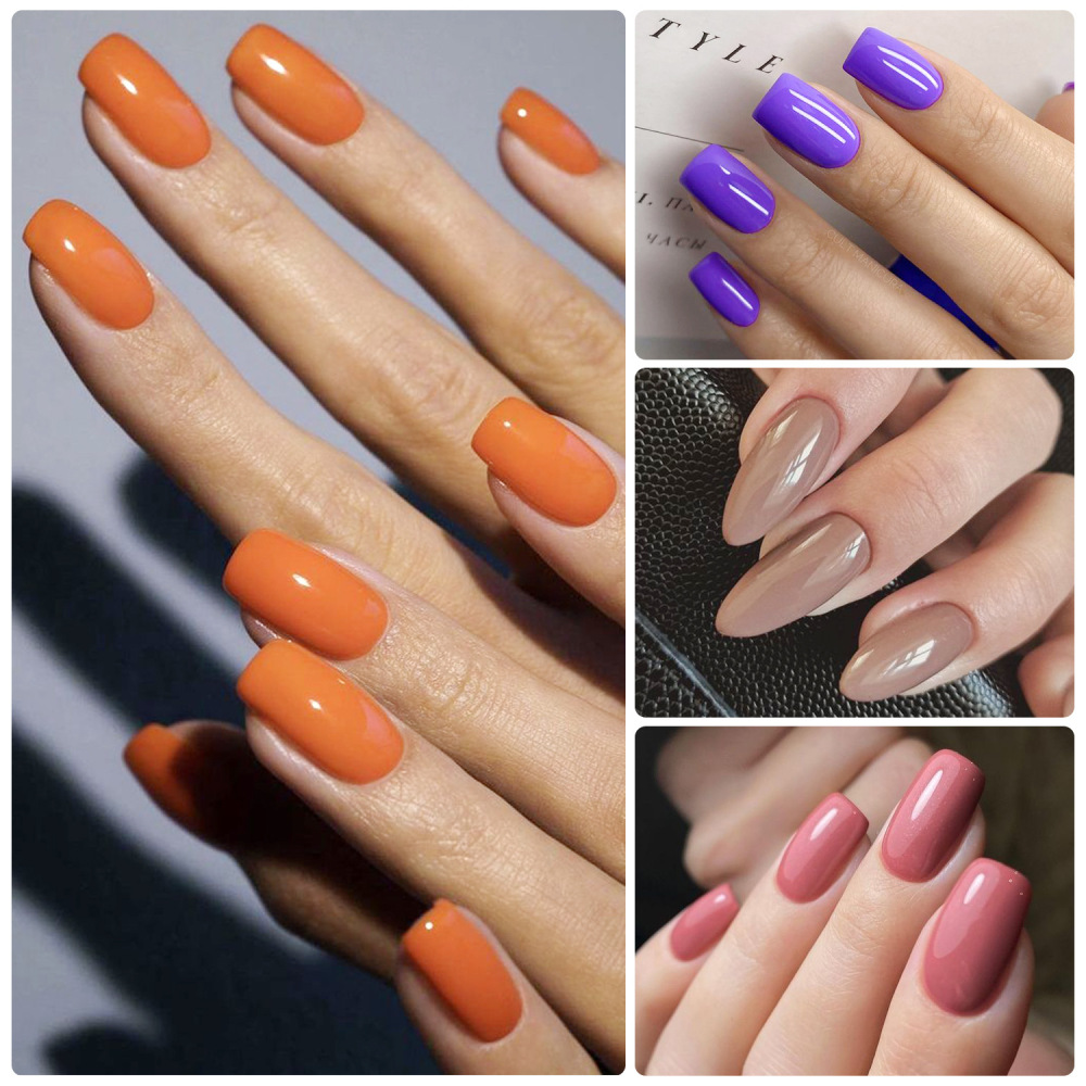 No-bake water-based nail polish no-bake quick-drying pure color odorless non-peelable long-lasting cross-border children's nail art glue wholesale