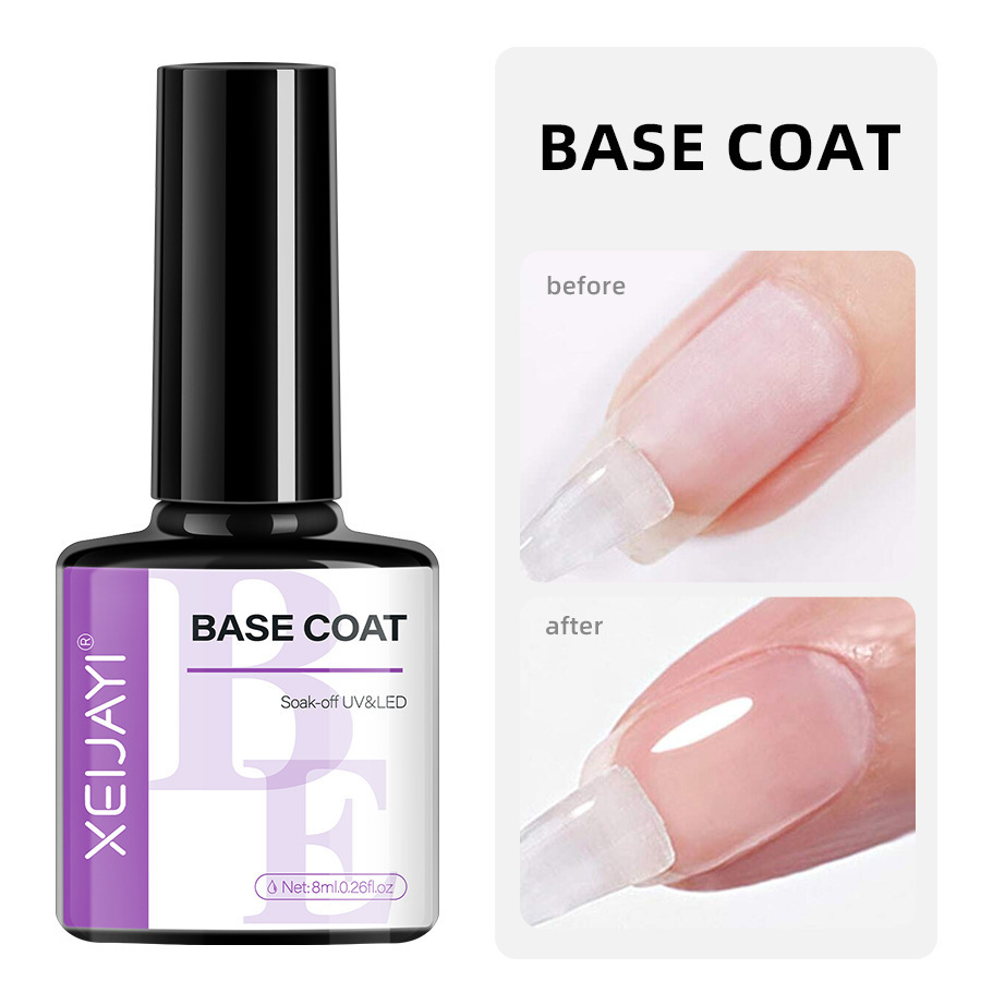 New Japanese basic functional glue base glue wash-free sealing layer set firm and long-lasting nail salon dedicated