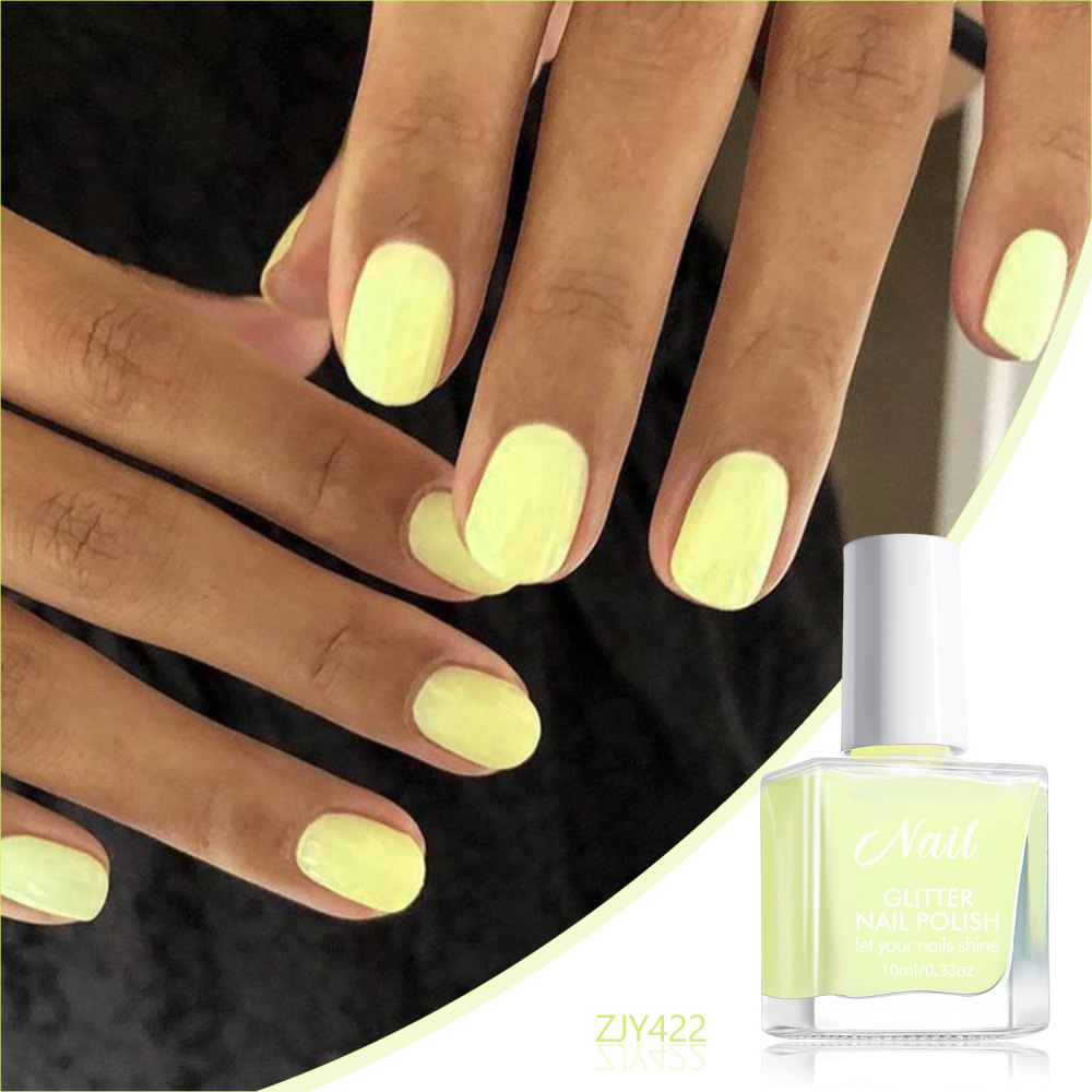No-bake water-based nail polish no-bake quick-drying pure color odorless non-peelable long-lasting cross-border children's nail art glue wholesale