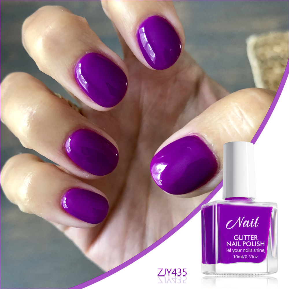 No-bake water-based nail polish no-bake quick-drying pure color odorless non-peelable long-lasting cross-border children's nail art glue wholesale