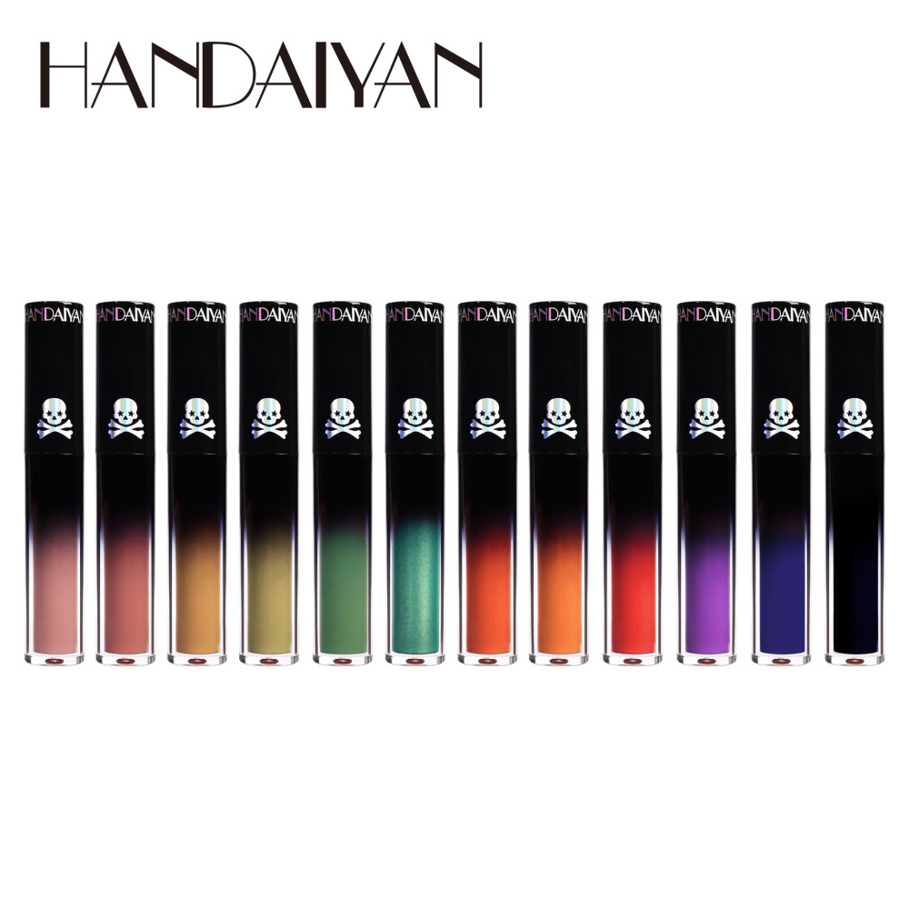 韩黛妍handaiyan万圣节哥特风唇釉酷女孩暗黑系哑光唇彩液体口红