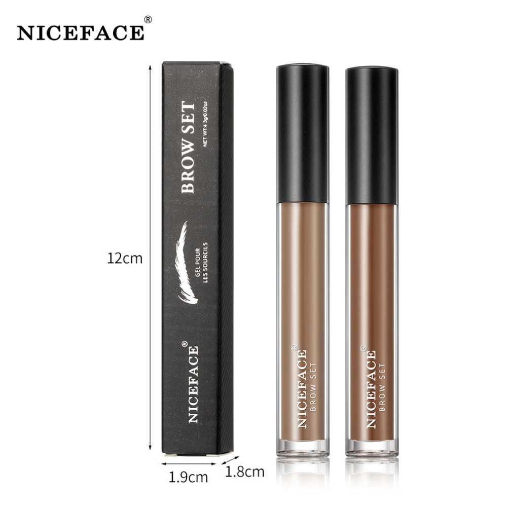 NICEFACE跨境眉毛定型液立体修饰眉毛防水防汗不晕染持久修护液