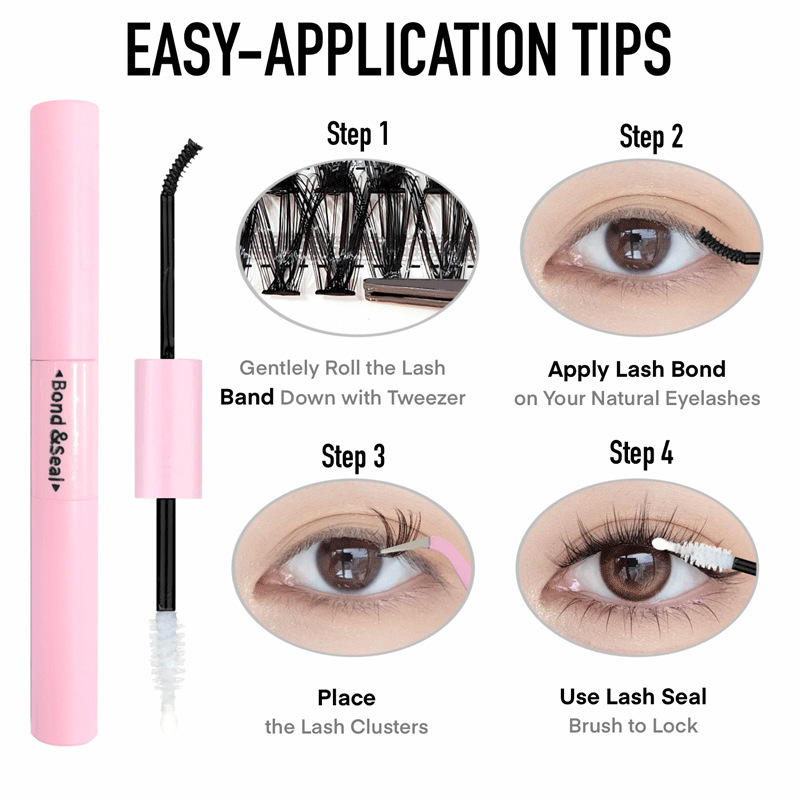 DIY lashes睫毛延长套装欧美跨境睫毛假睫毛30D/40D热熔大容量睫
