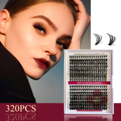 30D+40D mixed configuration, 16 rows (320 clusters)