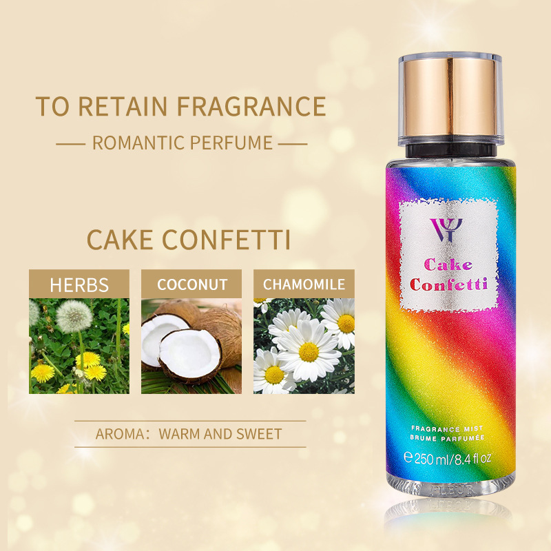 【跨境专供】女士香水持久perfumes身体喷雾正品化妆品工厂批发