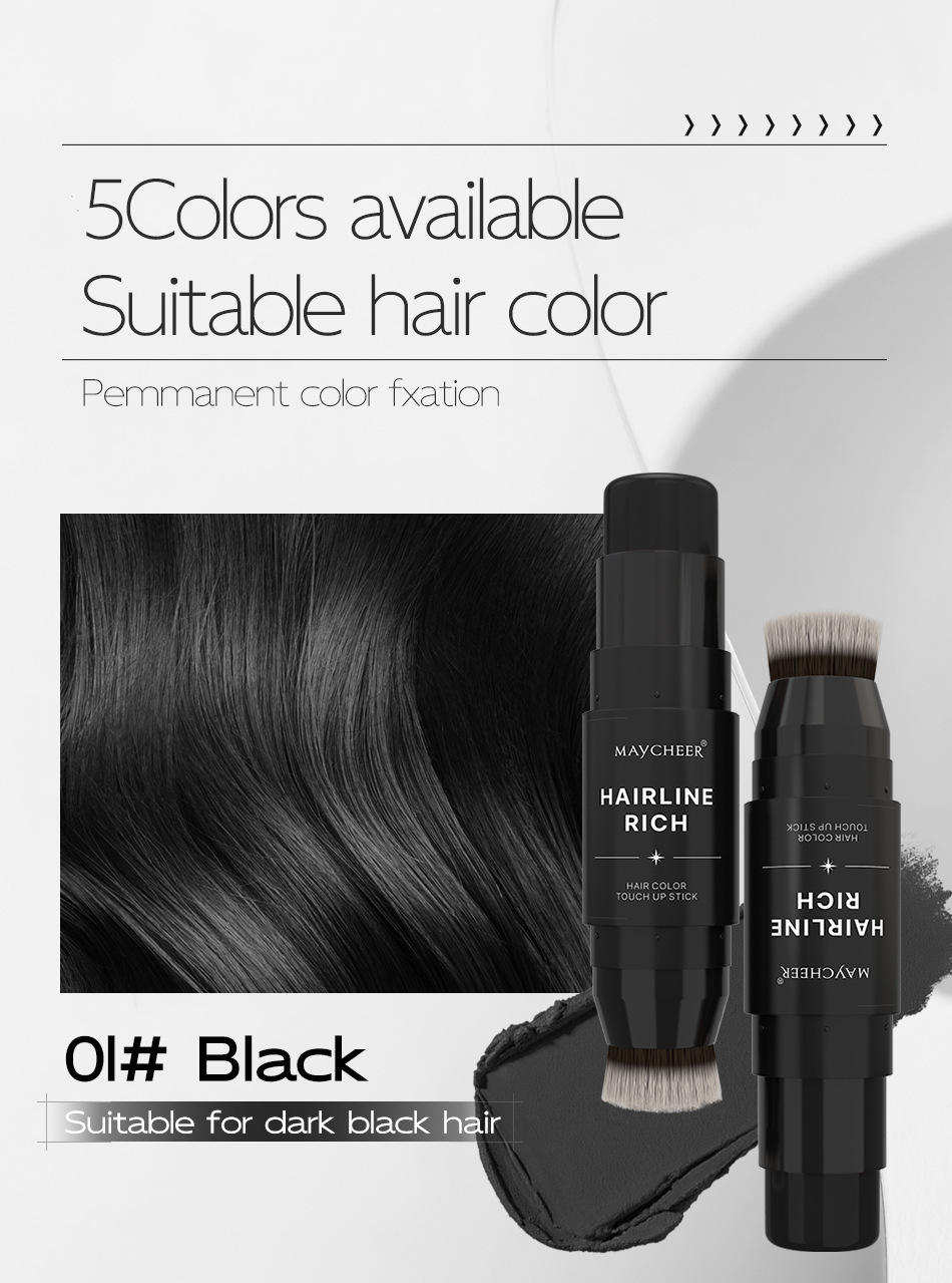 Shop counter demonstration of hairline filler stick