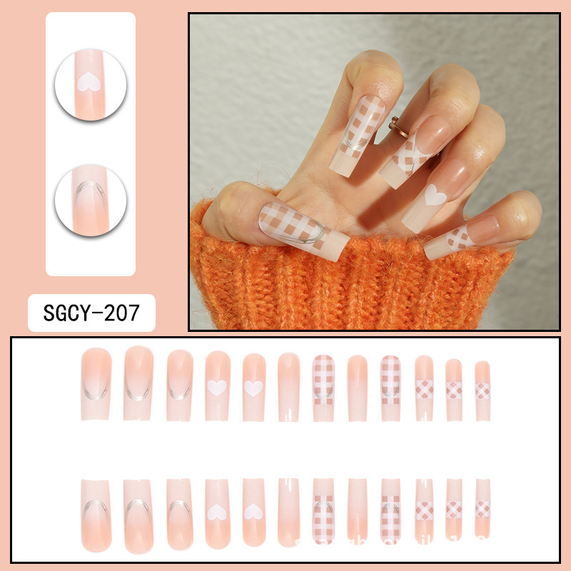 Long-style press on nails
