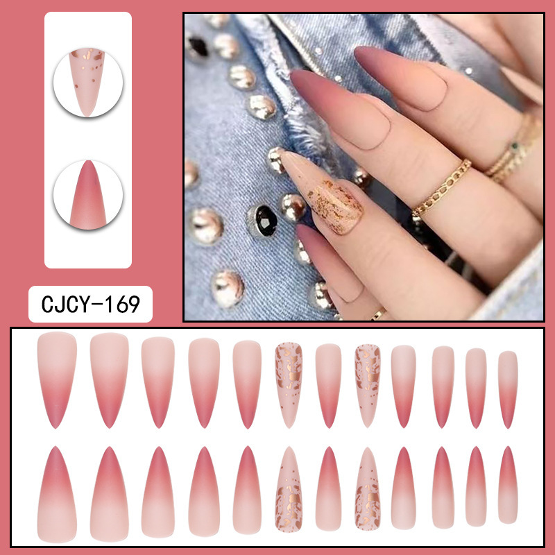 Long-style press on nails