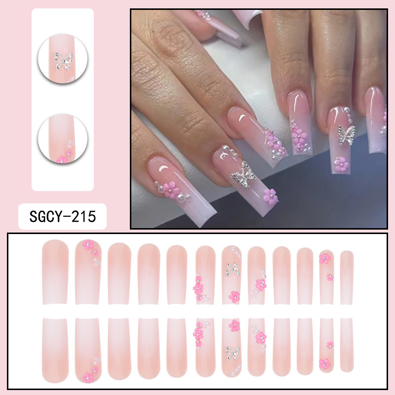 Long-style press on nails