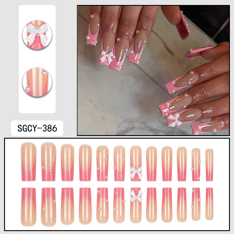 Long-style Western-style artificial nails