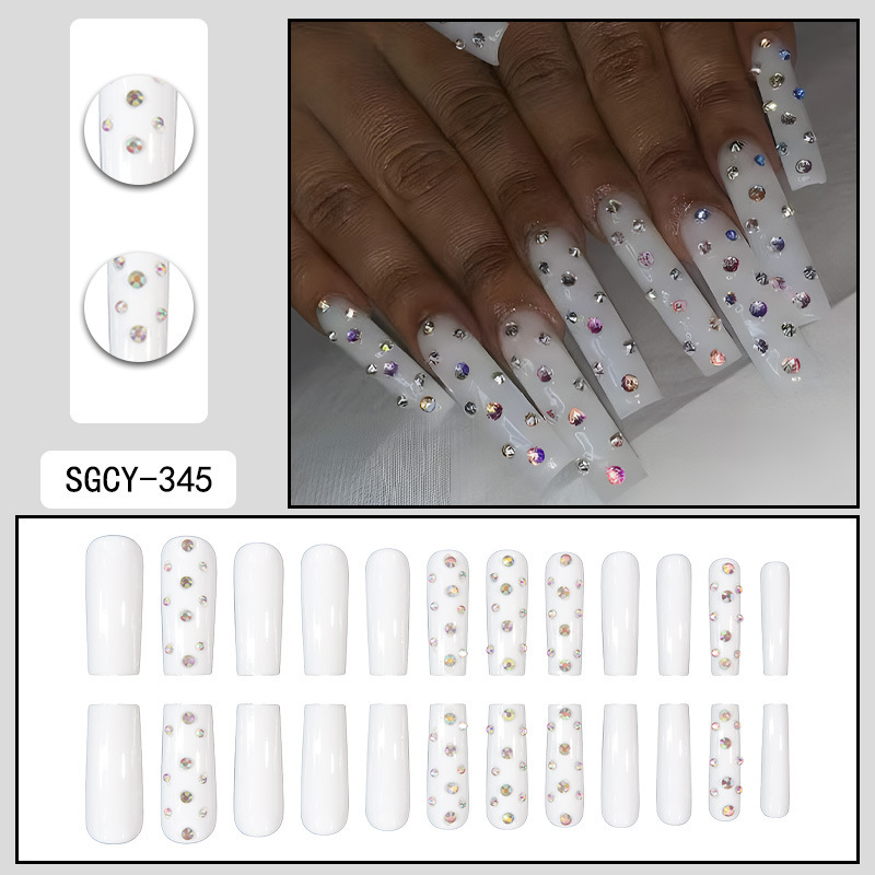 Long-style Western-style artificial nails