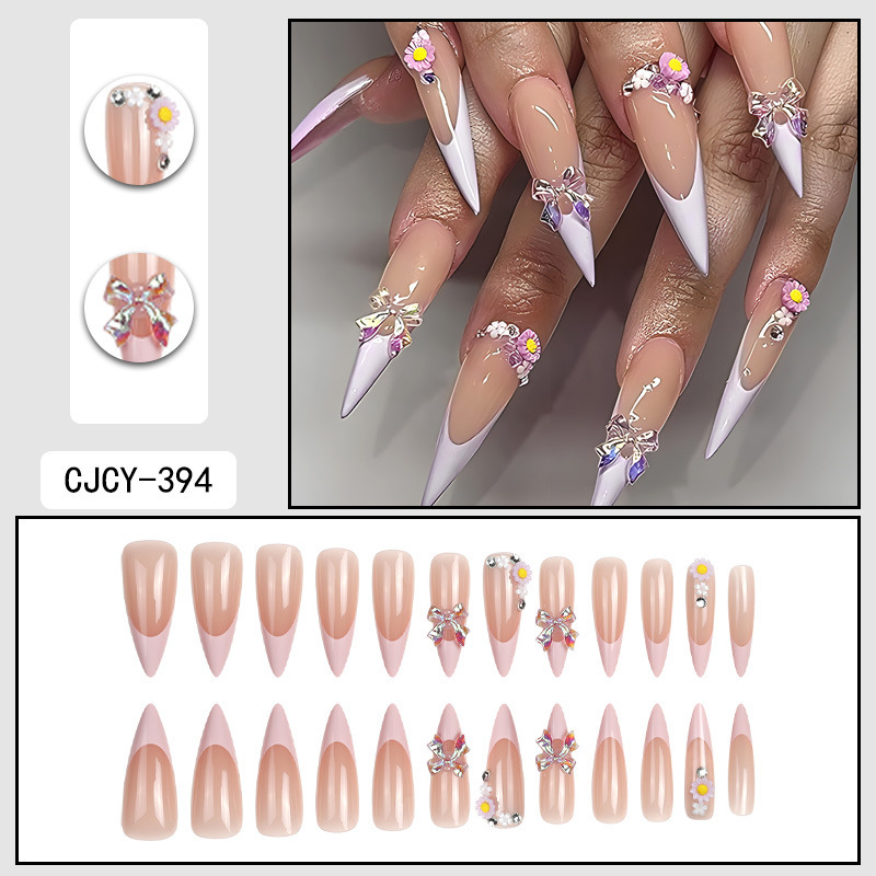 Long-style Western-style artificial nails