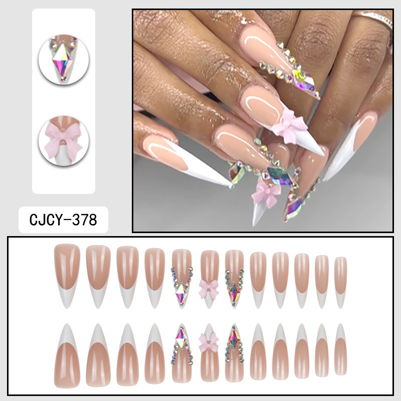 Long-style Western-style artificial nails