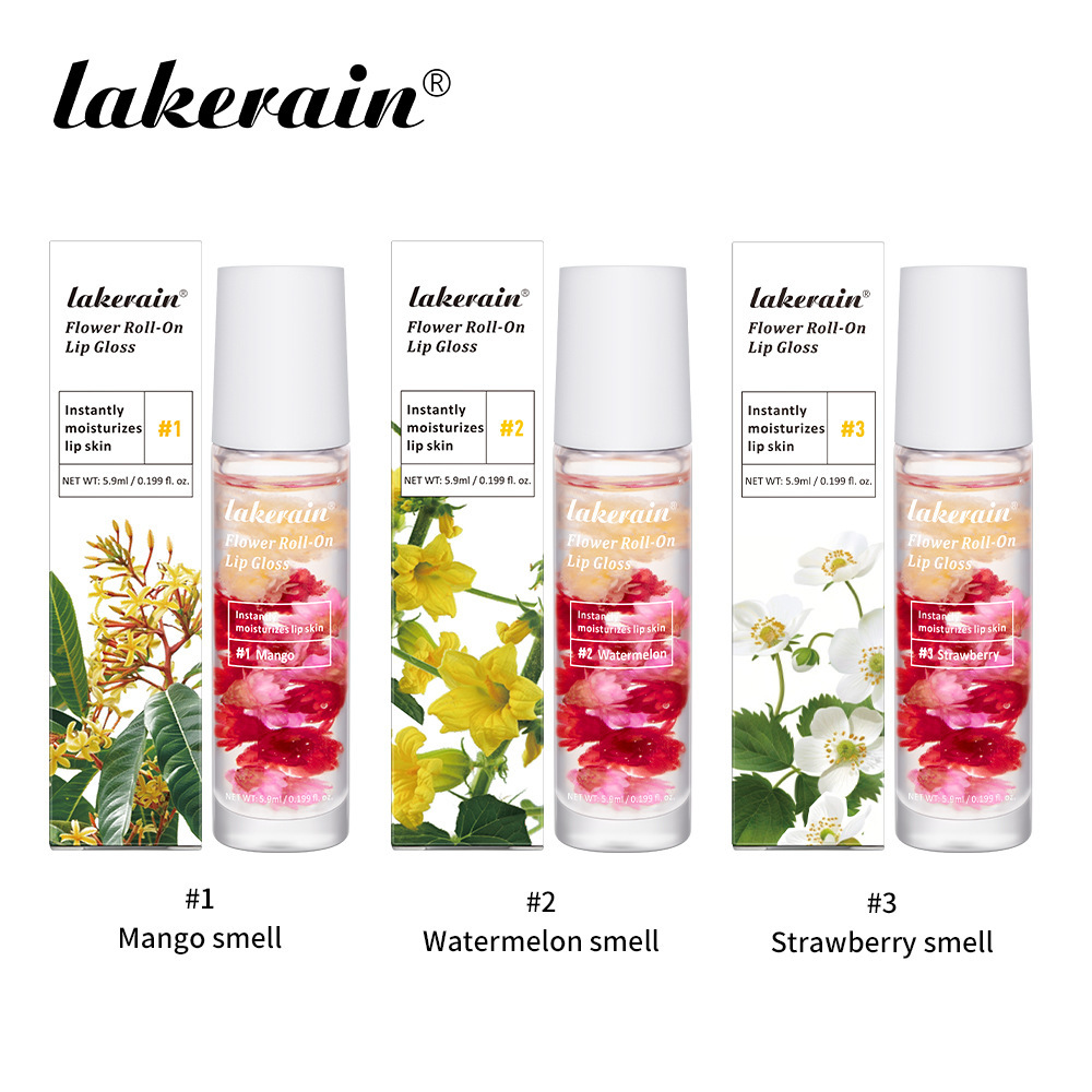 lakerain滚珠唇油水果味滚珠唇油