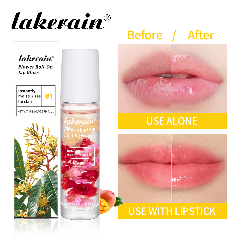 lakerain滚珠唇油水果味滚珠唇油