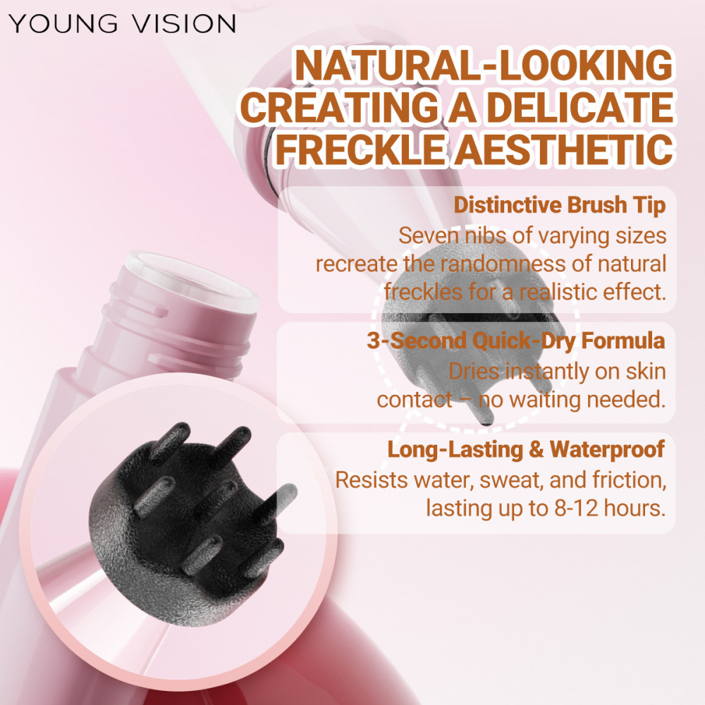 YOUNG VISION 4色双头腮红雀斑笔印章多用液笔自然显色修饰腮红液