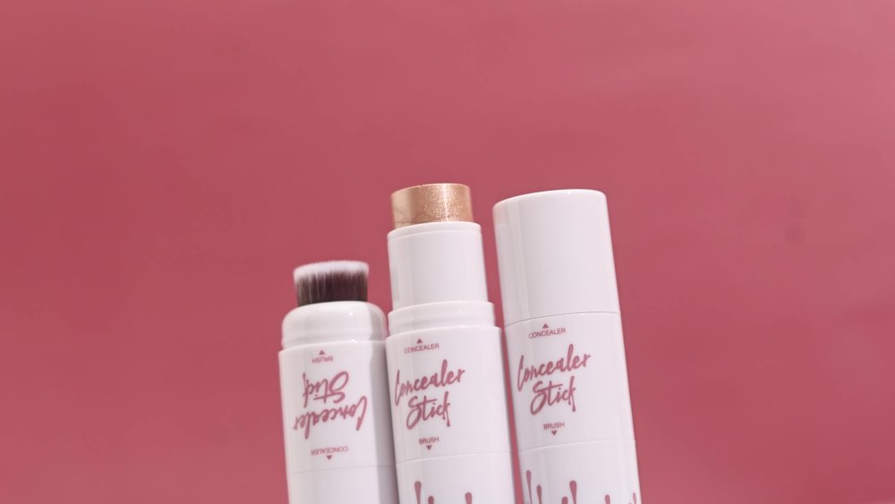 Hellokiss双头多功能修容高光腮红棒 立体提亮脸部Bronze跨境新品