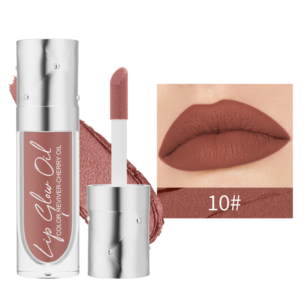 Hellokiss雾面哑光唇釉丝绒不沾杯唇蜜唇彩液体口红Lip gloss彩妆