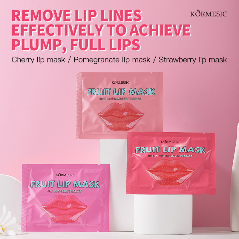 KORMESIC水润嘟嘟水果唇膜Labial membrane樱桃草莓滋润唇膜贴