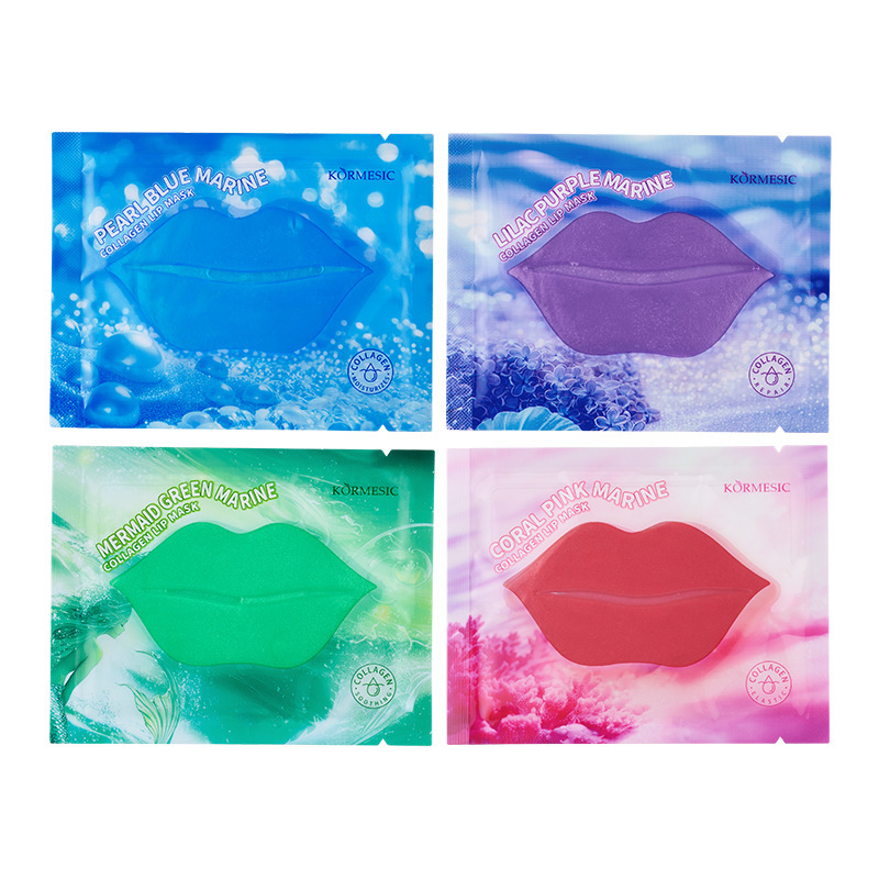 KORMESIC海洋胶原蛋白补水防干裂去死皮唇膜Labial membrane跨境