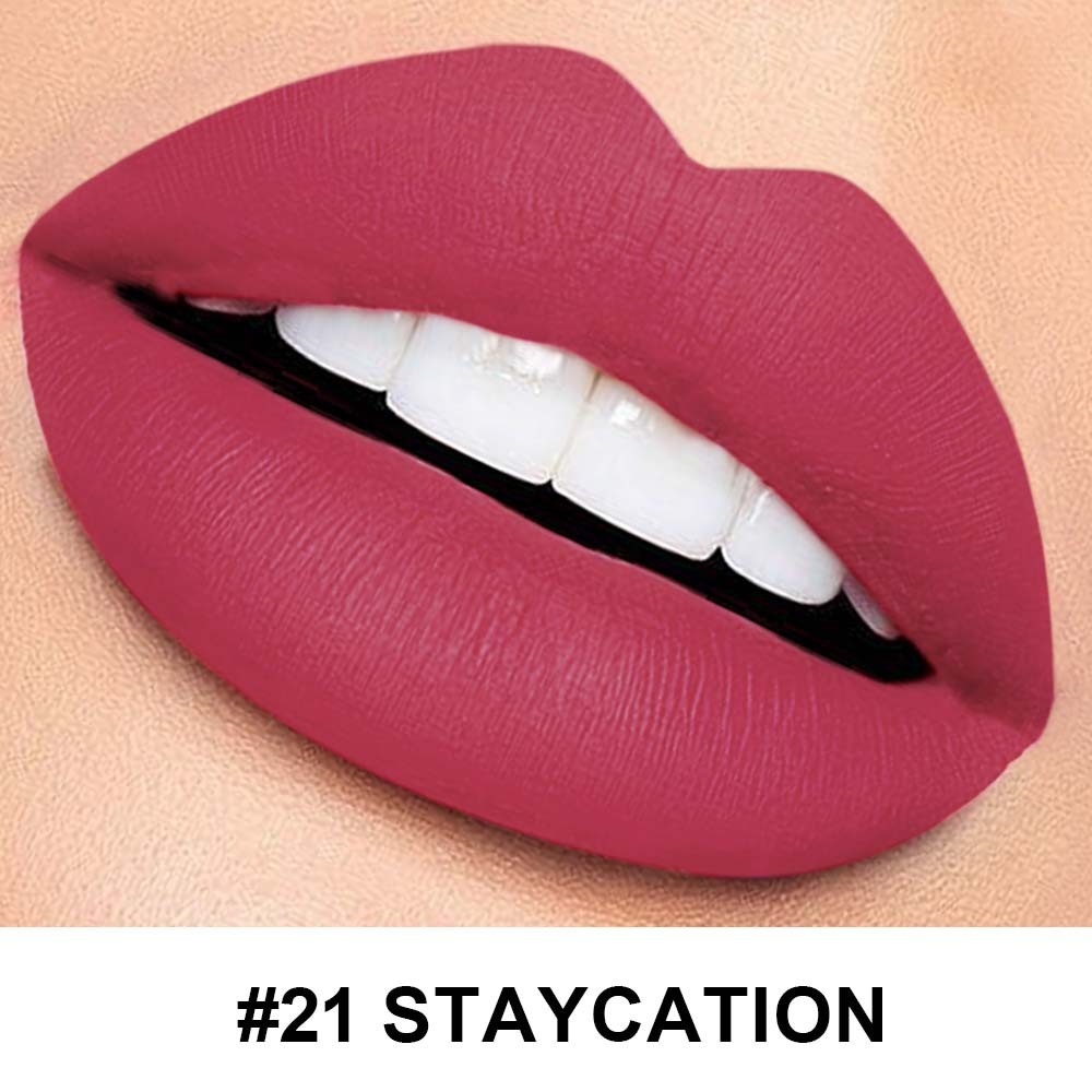 跨境外贸定制无LOGO不沾杯不掉色唇彩防水持久雾面哑光唇釉