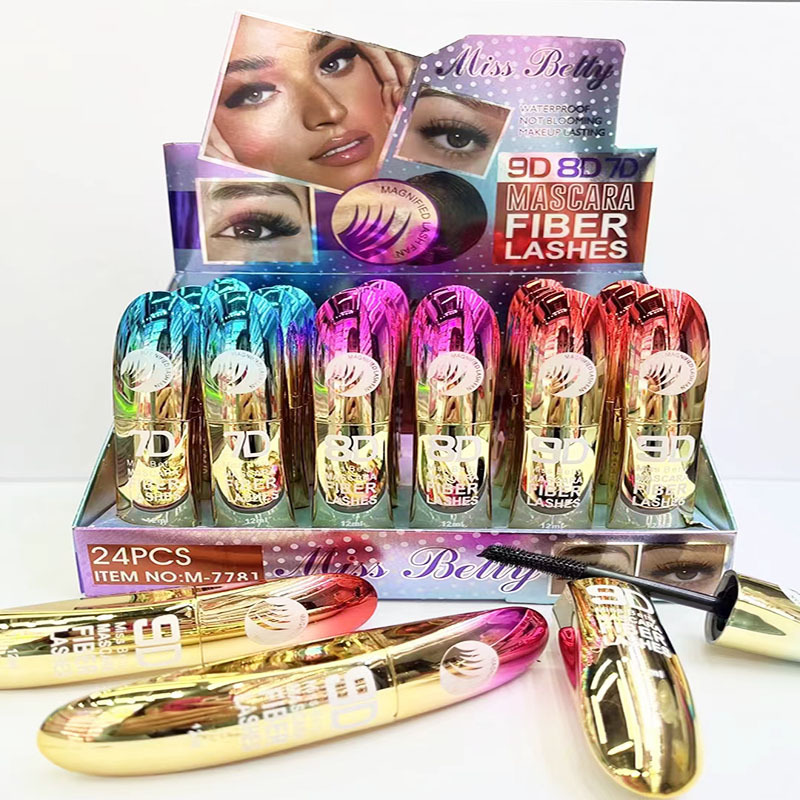 新款外贸跨境MissBetty浓密卷翘防水睫毛膏彩妆批发Mascara cream