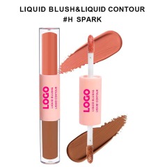 Blush liquid + contouring liquid#H