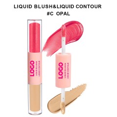 Blush liquid + contouring liquid#C
