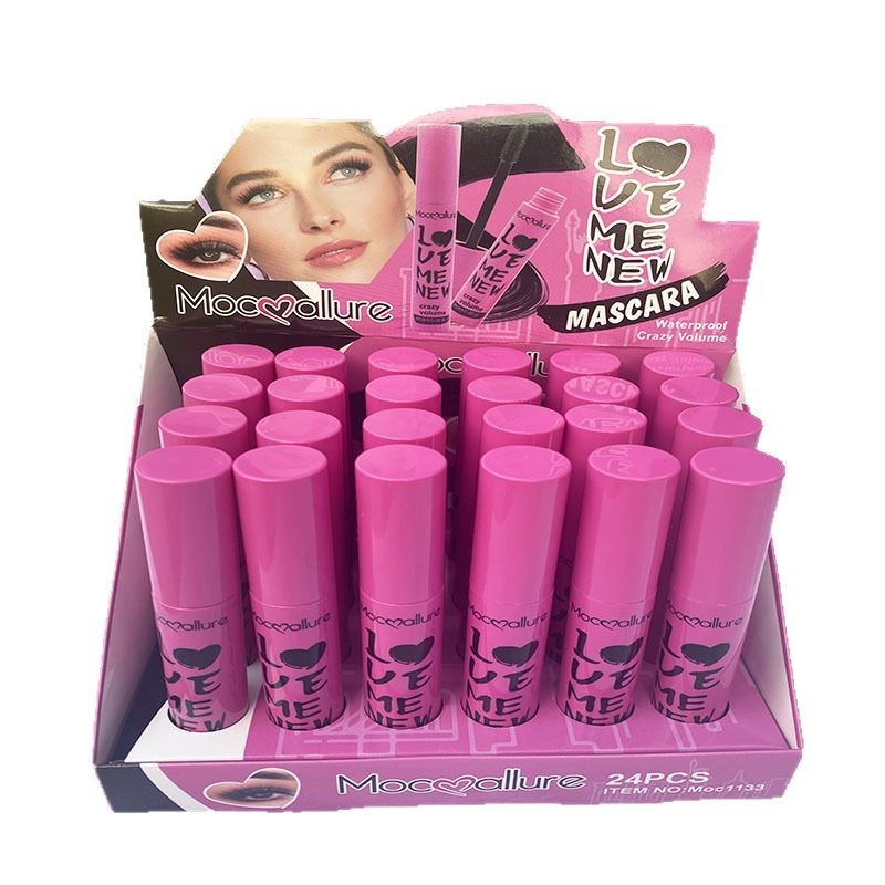 Mocoallure新品外贸跨境浓密卷翘防水睫毛膏彩妆批发Mascara crea