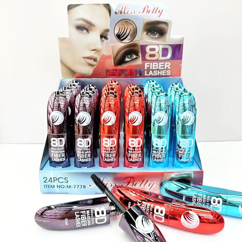 新款外贸跨境MissBetty浓密卷翘防水睫毛膏彩妆批发Mascara cream