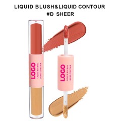 Blush liquid + contouring liquid#D