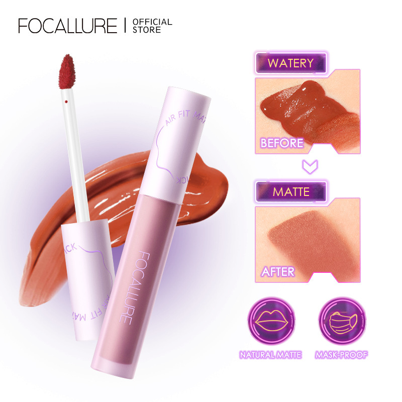 FOCALLURE哑光雾面唇釉 FA417(仅供出口,采购分销,不对个人售卖)