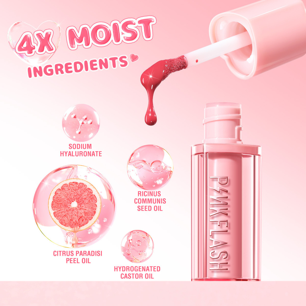 PINKFLASH水光不沾杯唇釉L21(仅供出口,采购分销,不对个人售卖)