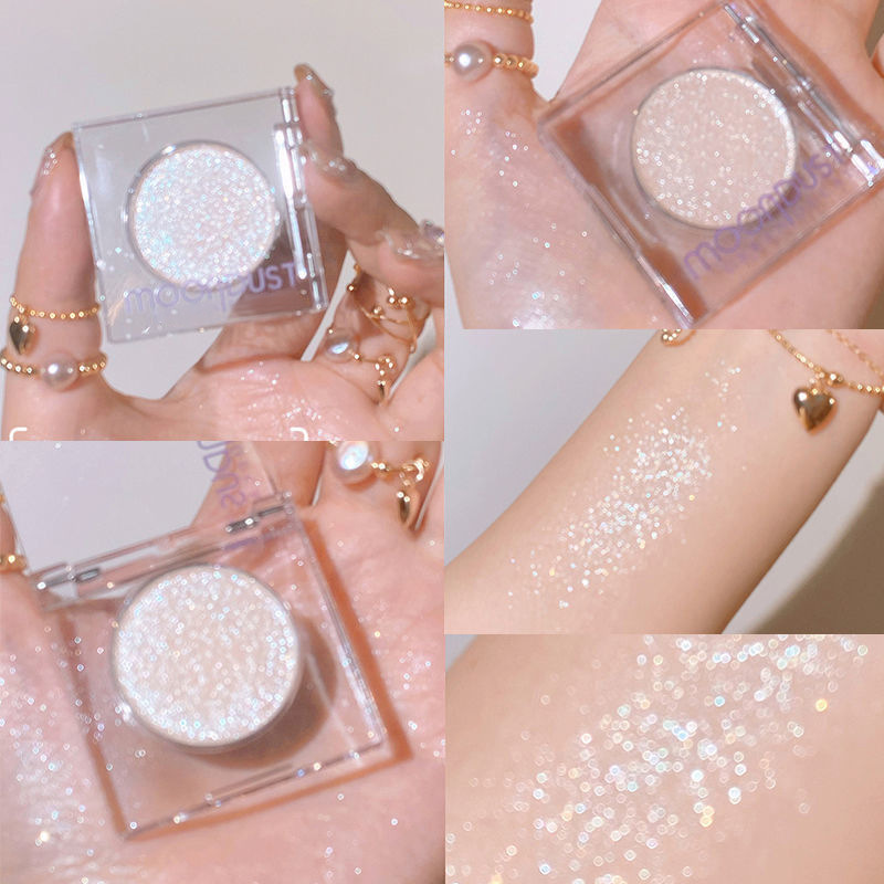 彩妆DIKALU牛郎织女星河单色眼影珠光闪粉亮晶晶提亮高光卧蚕超闪