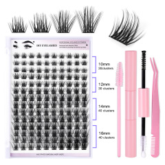 DIY-SET-219 + Pink Double-Ended Glue + Tweezers + Single-Ended Brush