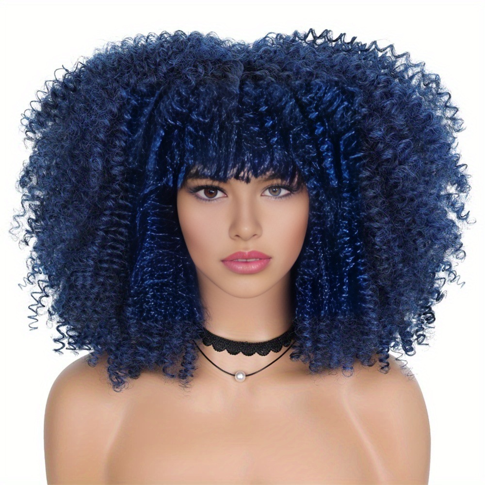 欧美新品假发多色可选蓬松爆炸wigs非洲假发跨境货源女士卷发头套